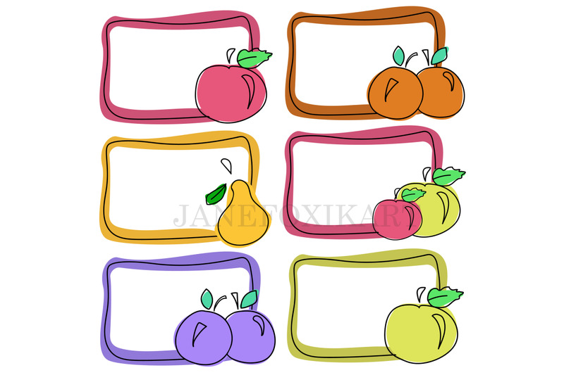 colorful-juicy-set-doodle-vector-illustrations