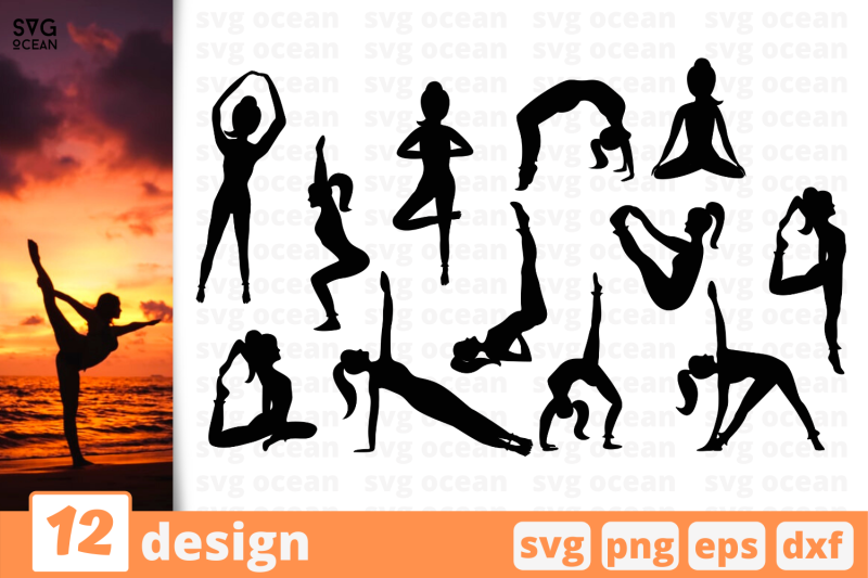 12-yoga-svg-bundle-meditation-cricut-svg