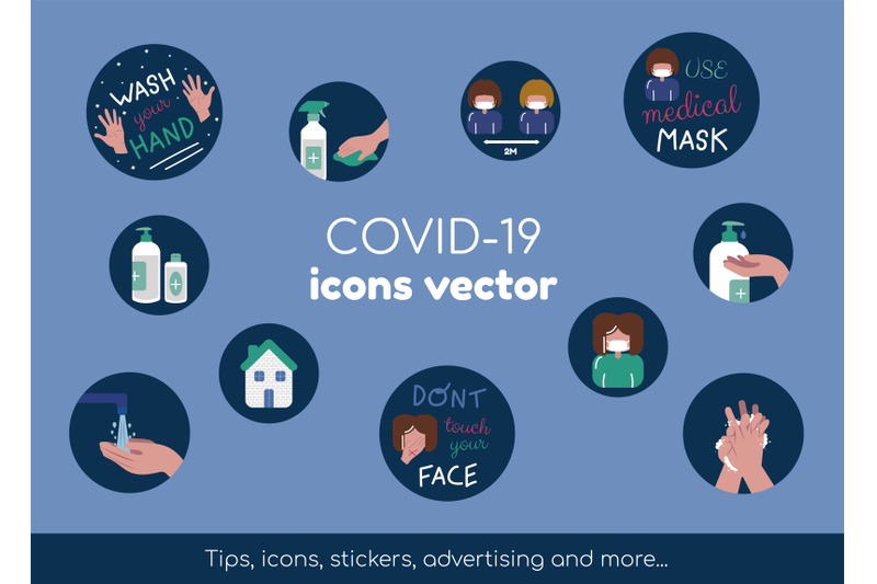 covid-19-coronavirus-icons-vector