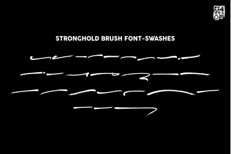 stronghold-brush-font