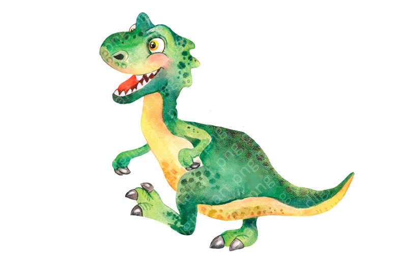 watercolor-dinosaur-clipart-dino-baby-clipart-multi-colored-dinosaur