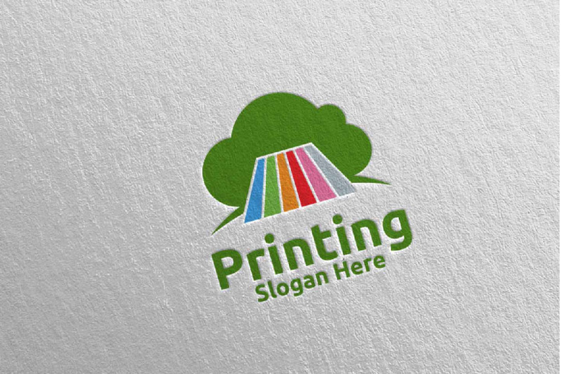 cloud-printing-company-logo-design-11