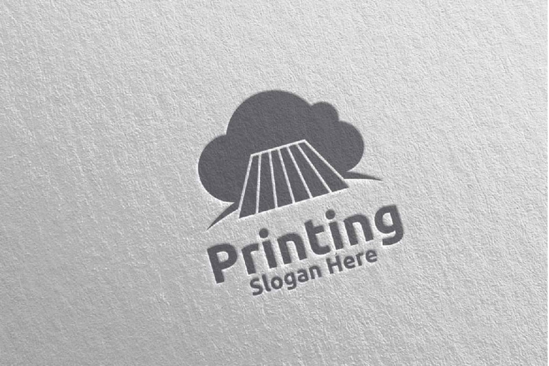 cloud-printing-company-logo-design-11