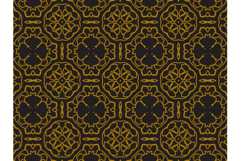 pattern-gold