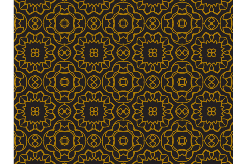 pattern-gold