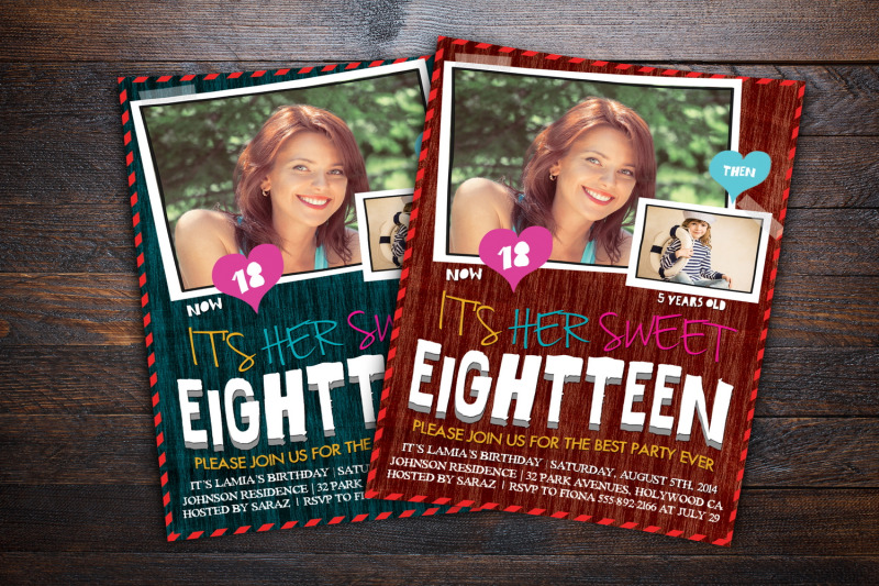 teens-birthday-invitation-card