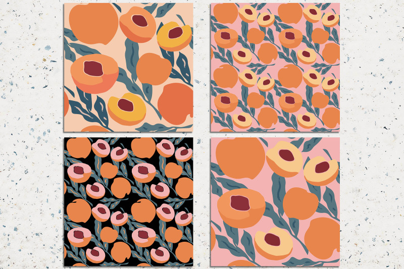 abstract-peaches-seamless-patterns