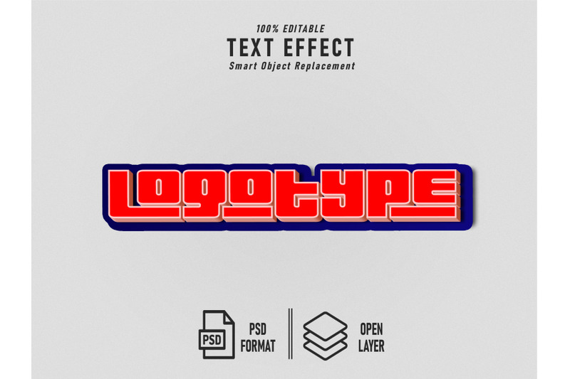logotype-text-effect-template-editable