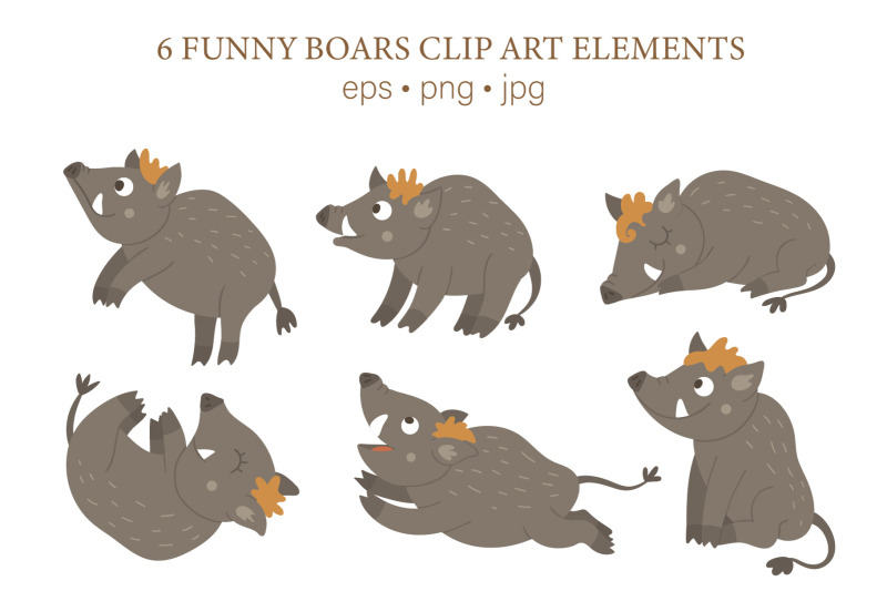 funny-boars