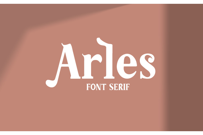 arles-serif-font