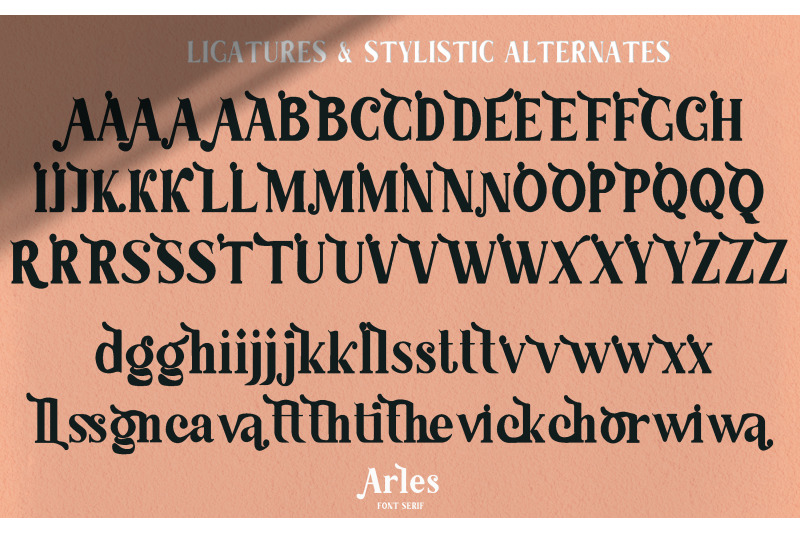 arles-serif-font