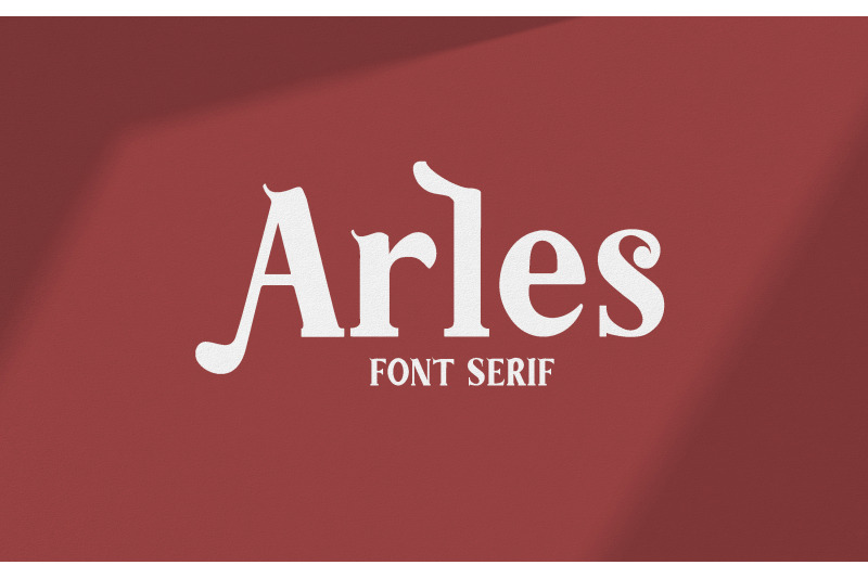 arles-serif-font