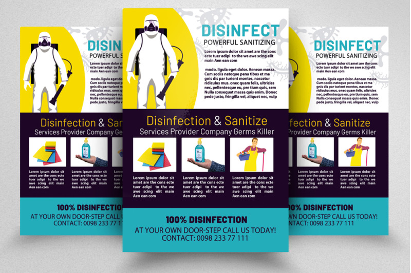 disinfection-amp-cleaning-service-flyer