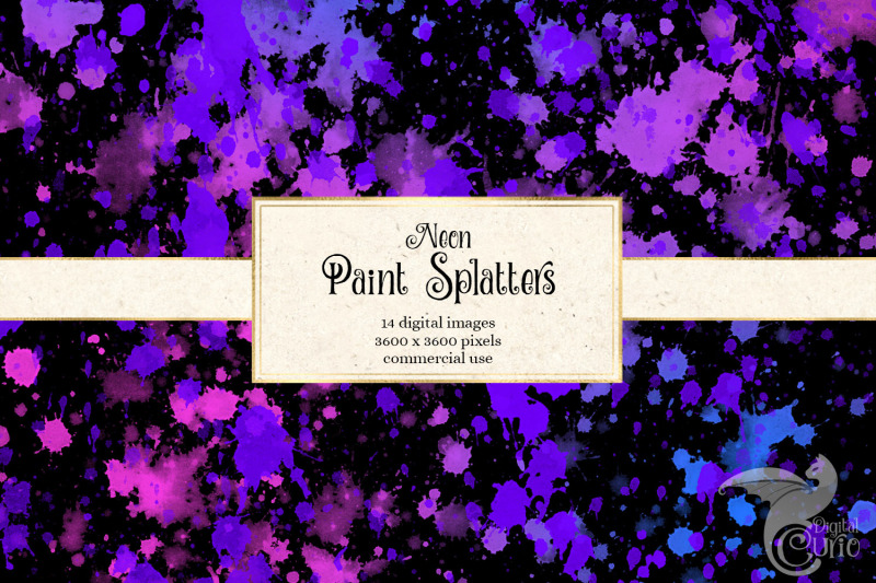 neon-paint-splatters-digital-paper