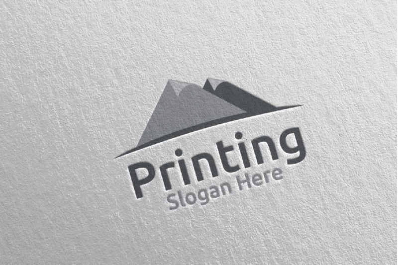 mountain-printing-company-logo-design-32