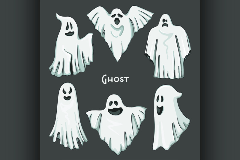 whisper-ghost-hand-draw-set