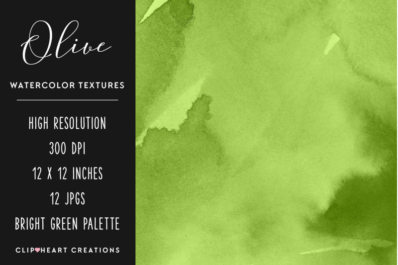 olive-green-watercolor-papers