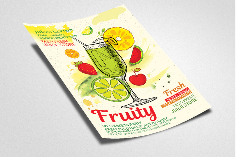 fresh-fruits-corner-flyer-template