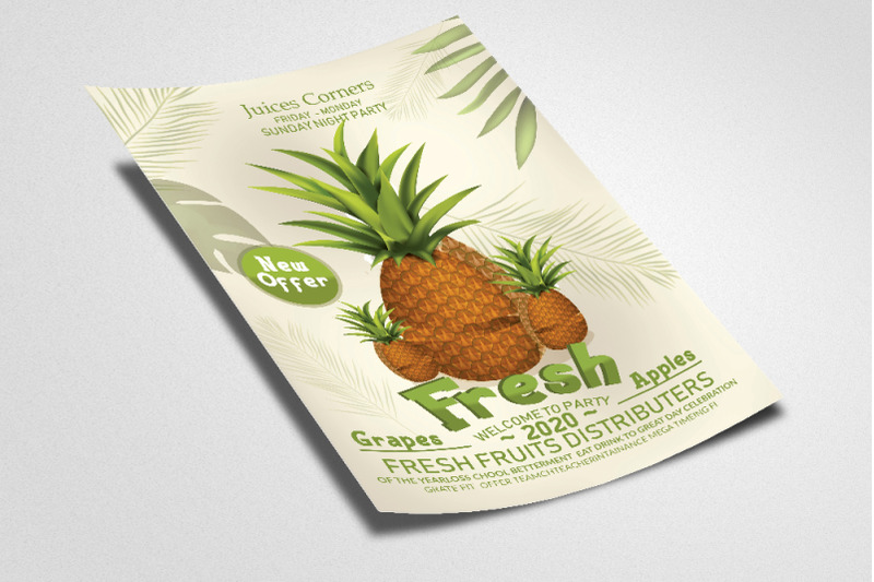 fresh-juices-corner-flyer-poster