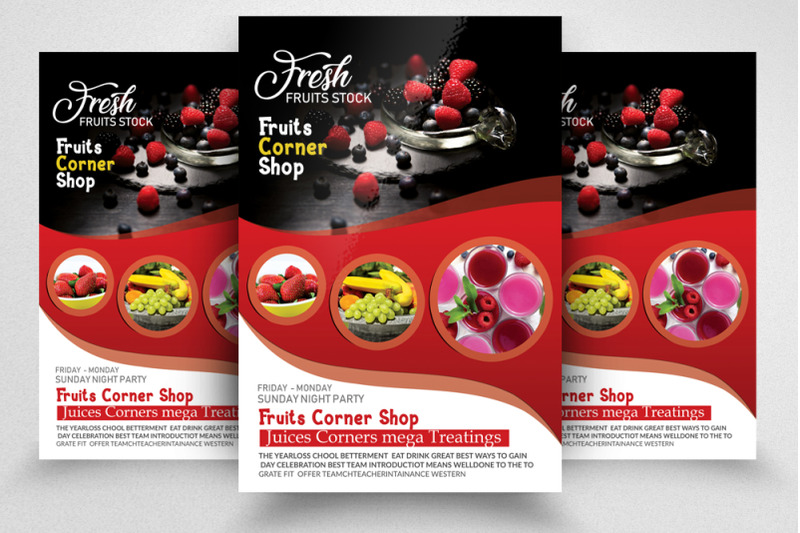 fresh-fruits-juices-flyer-template