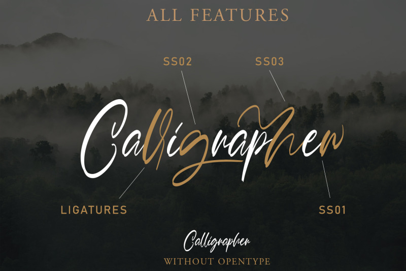 calligrapher-modern-script-font