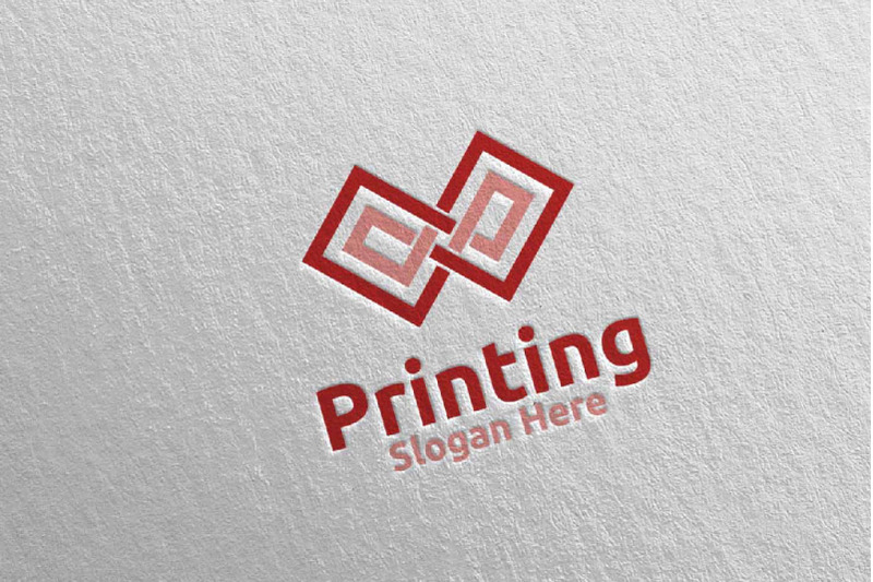 infinity-p-printing-company-logo-design-45