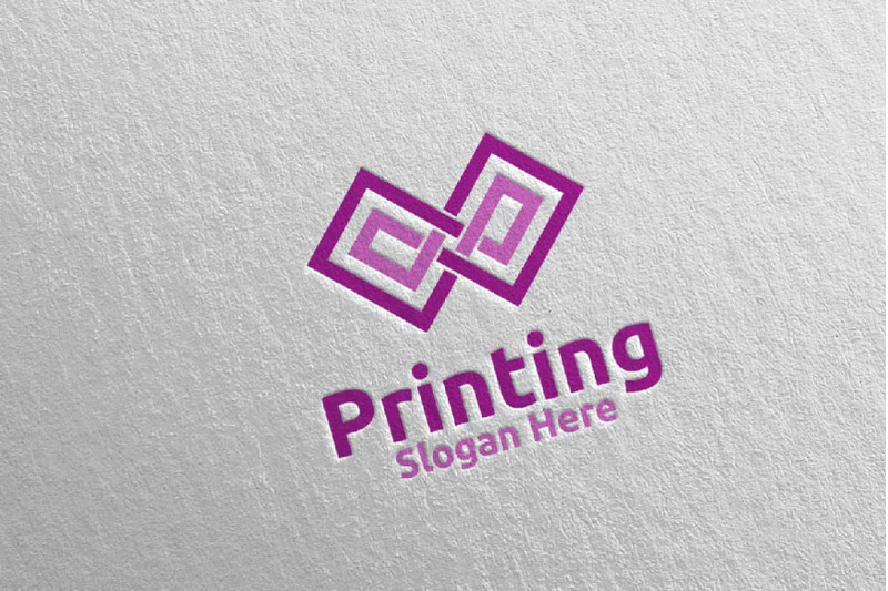 infinity-p-printing-company-logo-design-45