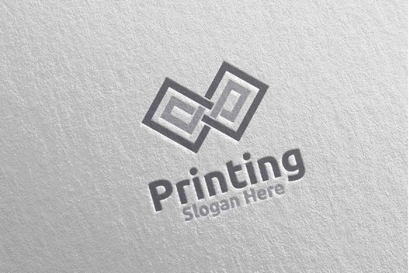 infinity-p-printing-company-logo-design-45