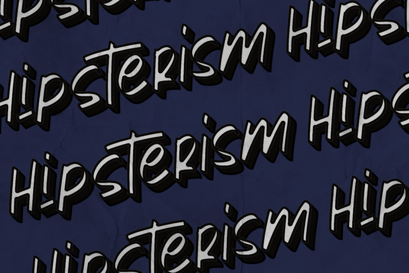 hipsterism-display-font