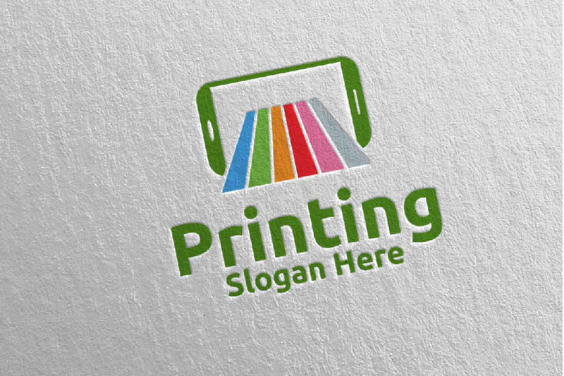 mobile-printing-company-logo-design-48