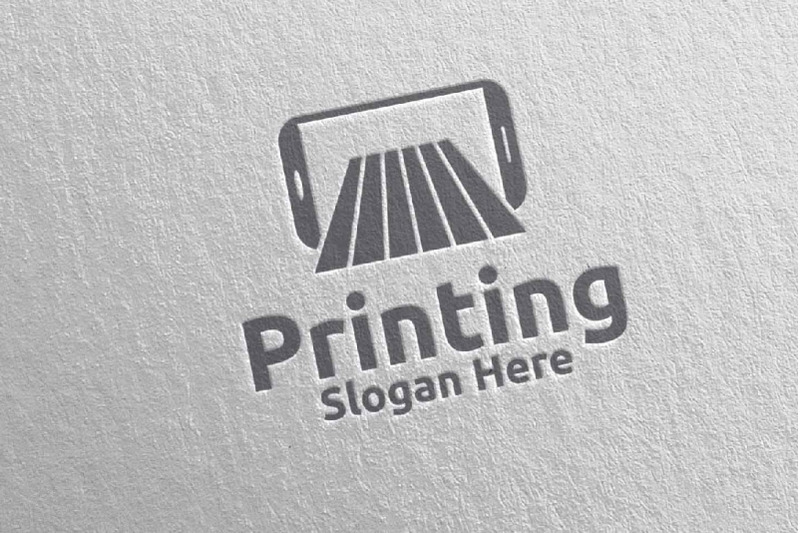 mobile-printing-company-logo-design-48