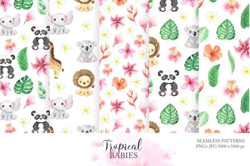 watercolor-tropical-animals-clipart
