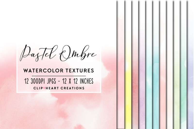pastel-ombre-watercolor-papers