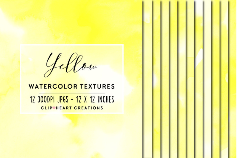 yellow-watercolor-papers