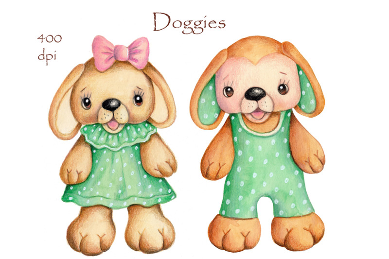 doggies-watercolor