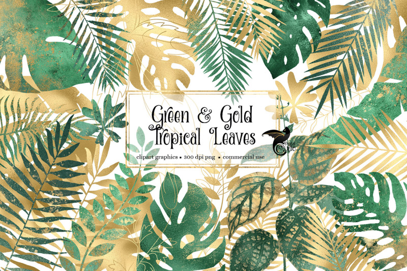 green-and-gold-tropical-leave