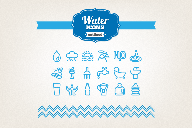 hand-drawn-water-icons