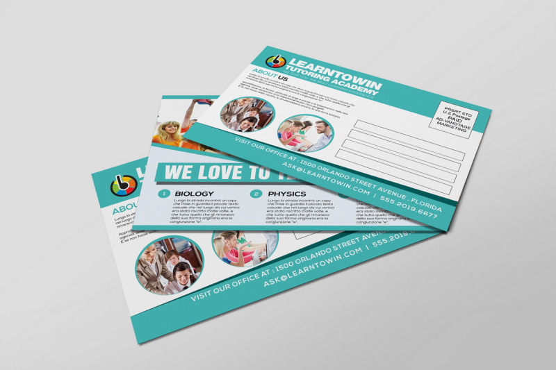 tutoring-academy-promotion-postcard