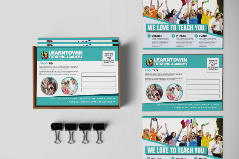 tutoring-academy-promotion-postcard