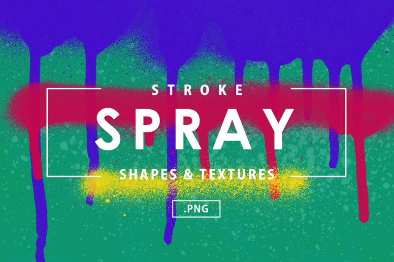 stroke-spray-shapes