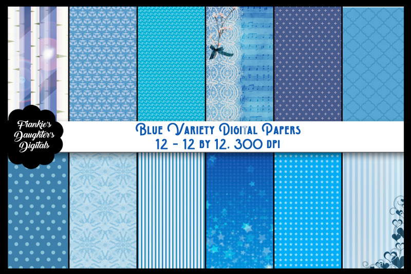 blue-variety-digital-papers