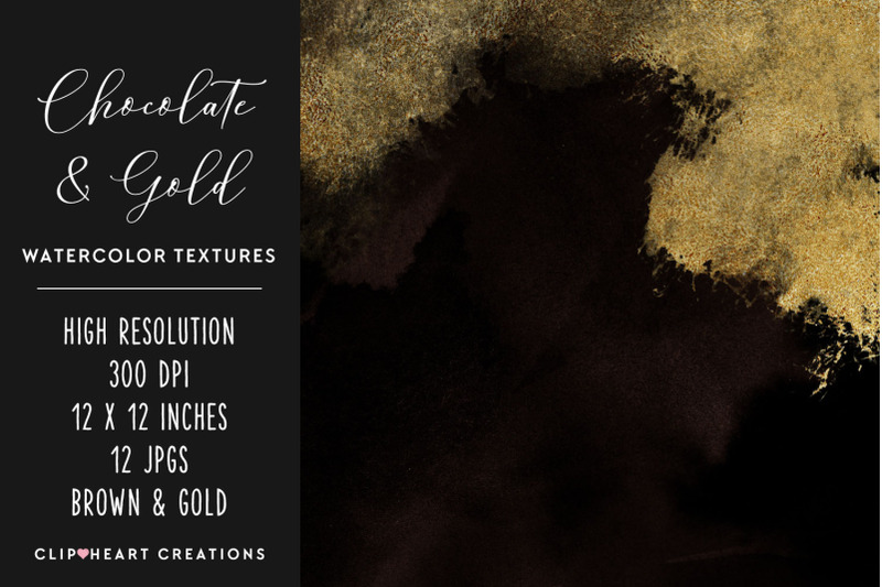 brown-amp-gold-watercolor-and-foil-digital-papers