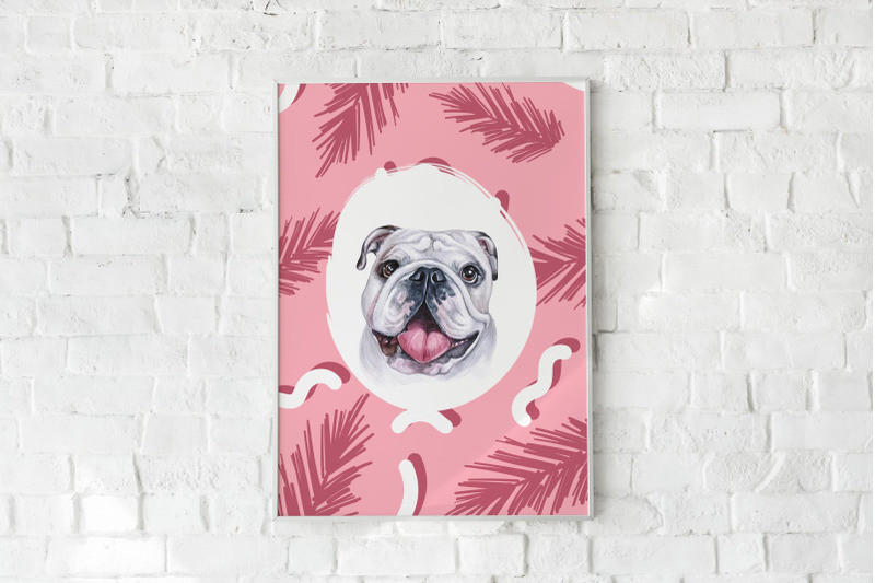 tongue-watercolor-dog-illustrations-cute-and-funny-12-dogs