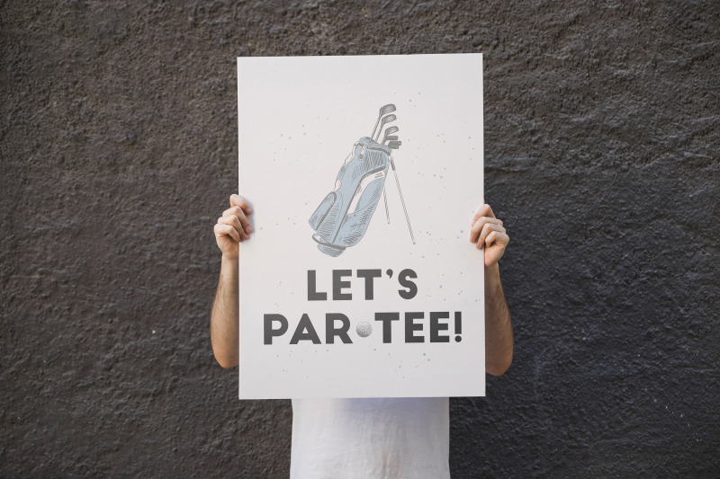 golf-engraved-sketches-and-posters