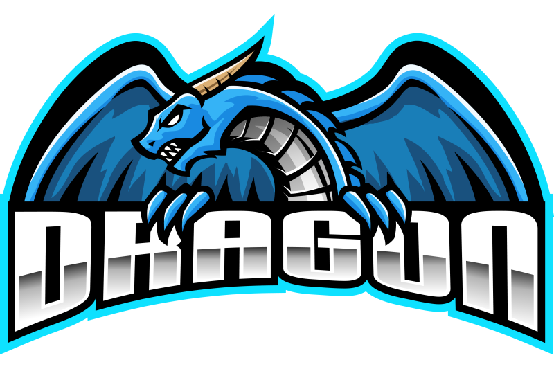 dragon-esport-mascot-logo