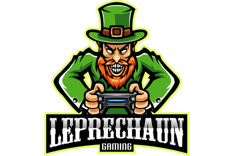 leprechaun-esport-mascot-logo