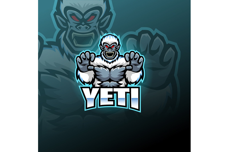 yeti-esport-mascot-logo