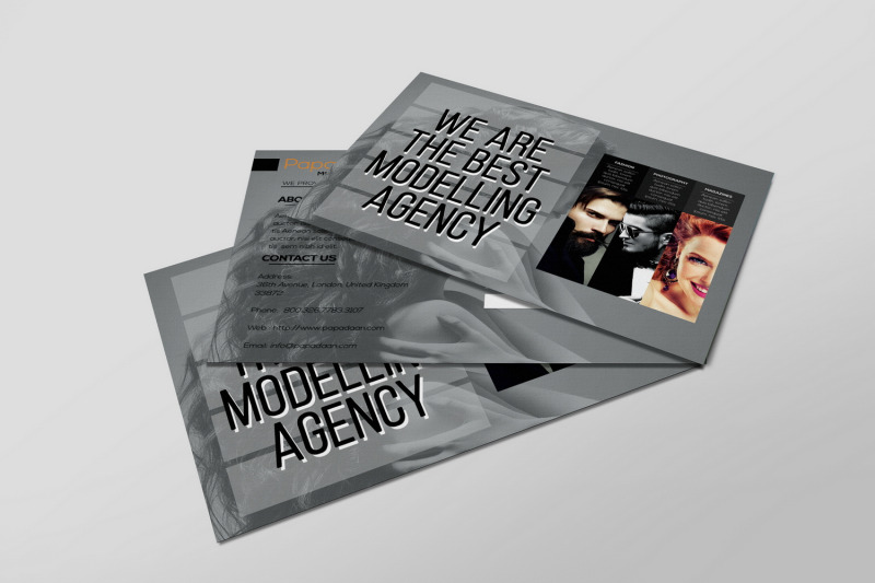 professional-models-agency-postcard