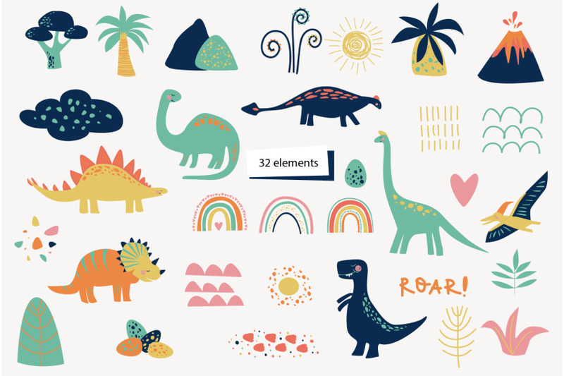 funny-dino-illustrations-patterns