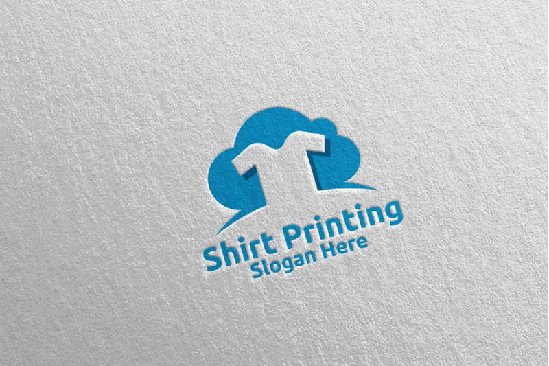 cloud-t-shirt-printing-company-logo-design-76